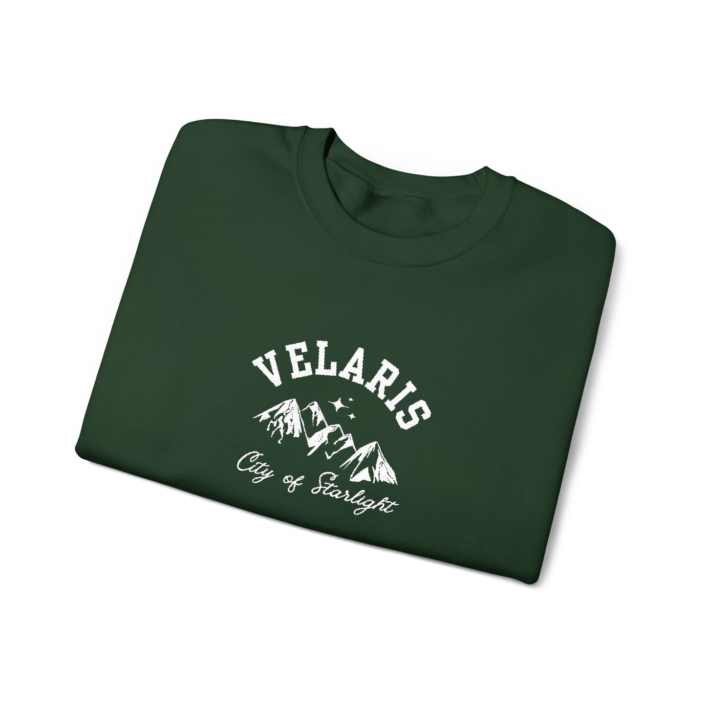 Velaris City of Starlight ACOTAR Embroidered Crewneck Sweatshirt
