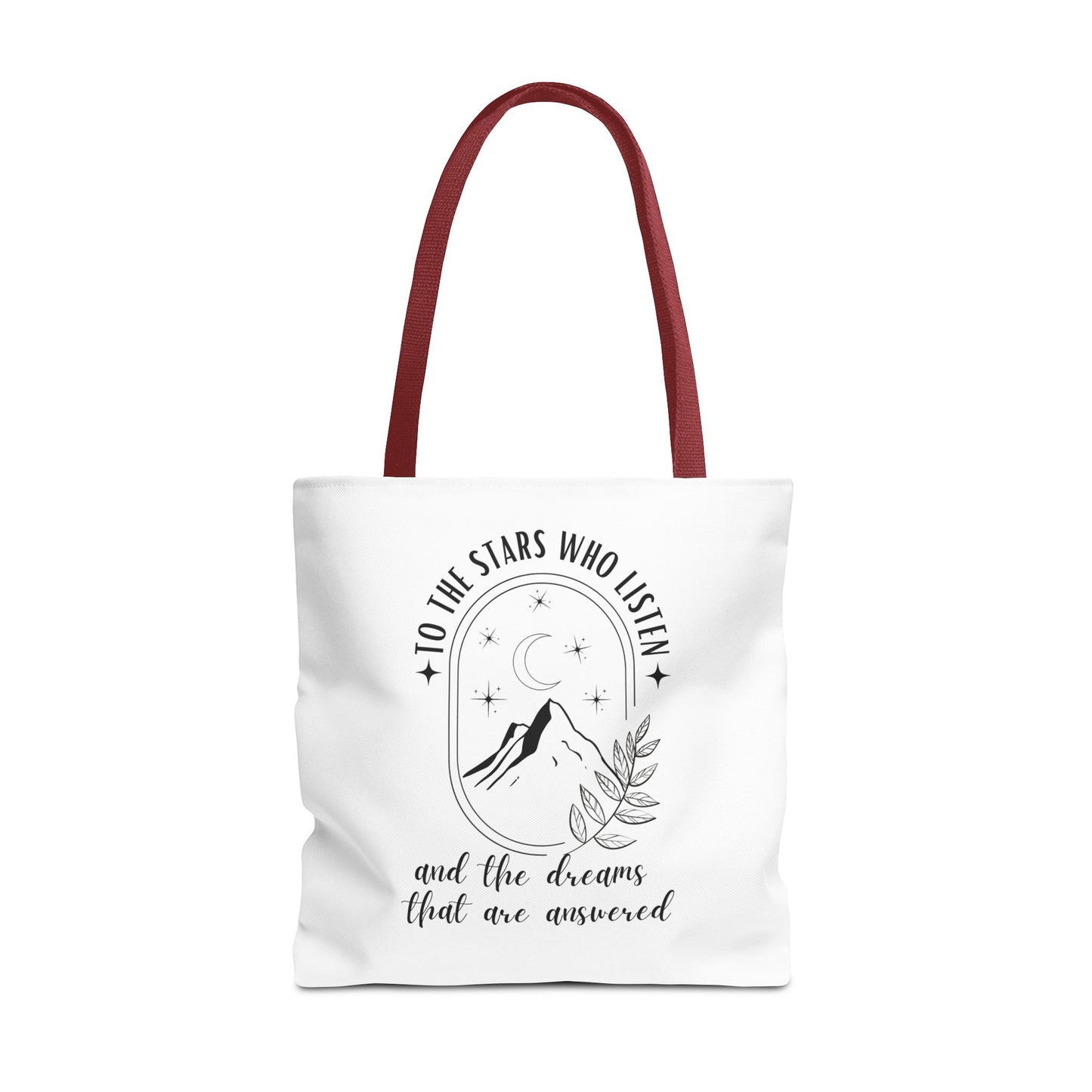 OFFICIALLY LICENSED SJM ACOTAR Merch - To the Stars Who Listen - Stylish Canvas Tote Bag for Dreamers