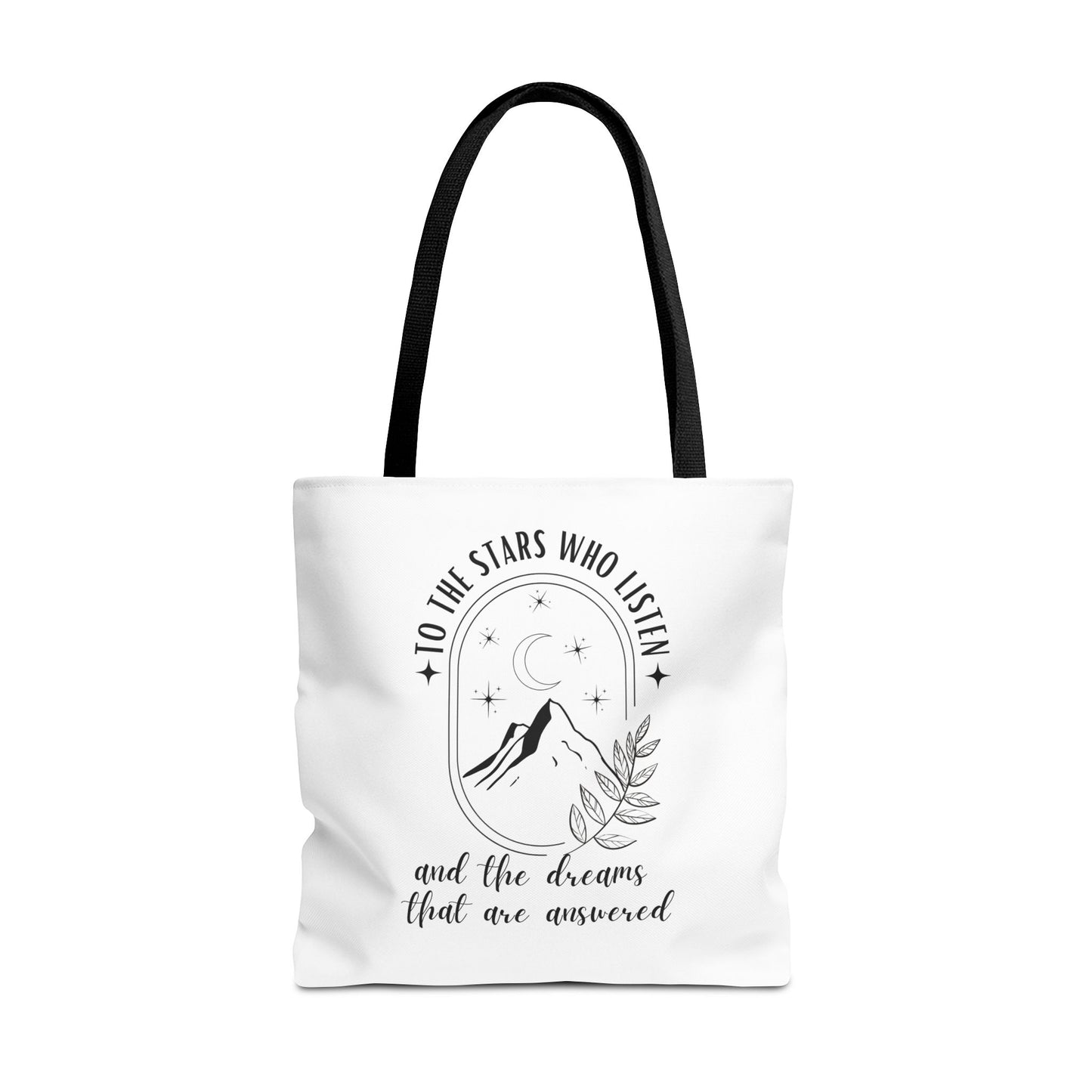 OFFICIALLY LICENSED SJM ACOTAR Merch - To the Stars Who Listen - Stylish Canvas Tote Bag for Dreamers