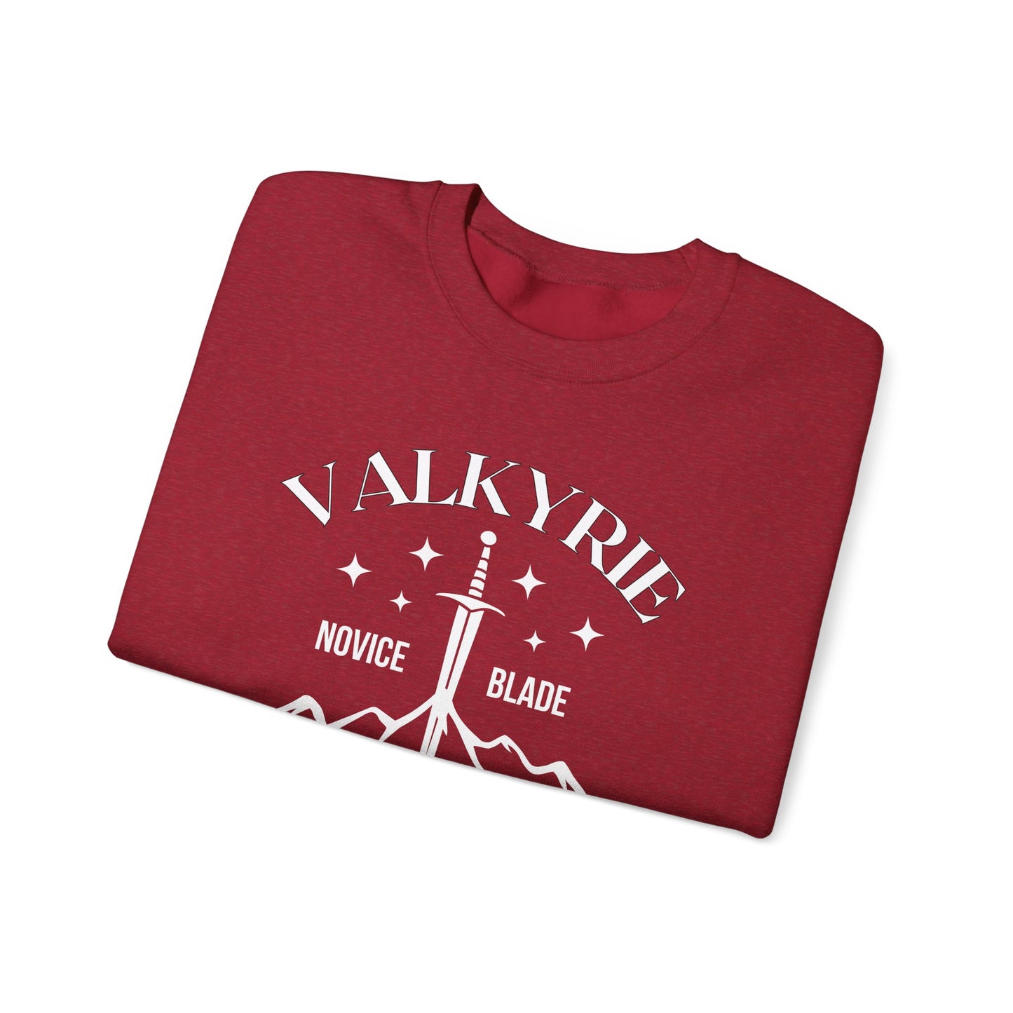 OFFICIALLY LICENSED SJM ACOTAR Merch - Valkyrie in Training Unisex Crewneck Sweatshirt