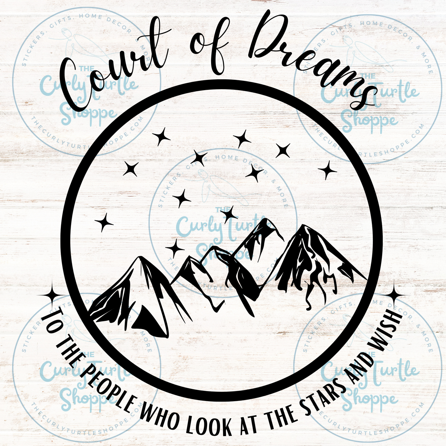 ACOTAR | Court of Dreams | SVG | PNG