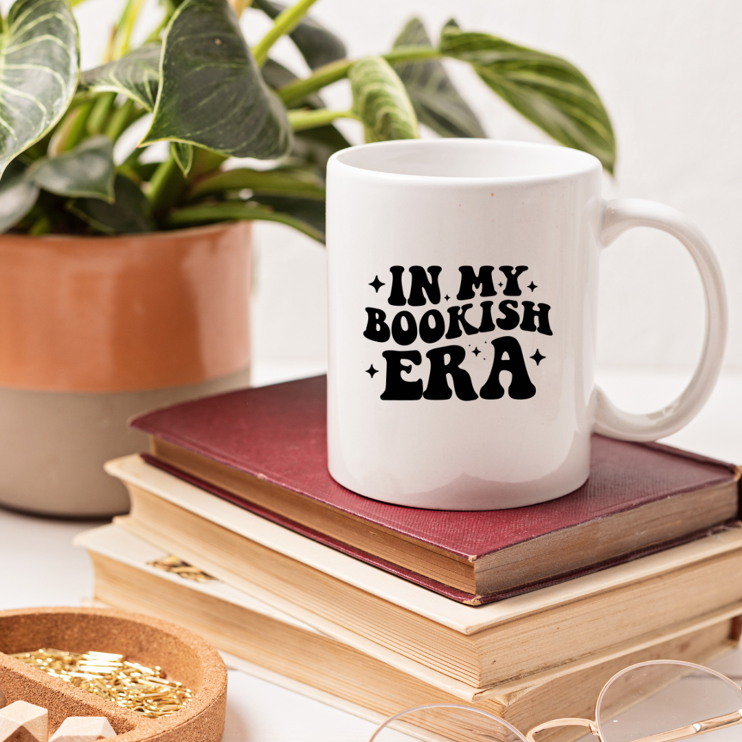 In My Bookish Era Ceramic Coffee Mug | Tea Mug | Book Lover Mug