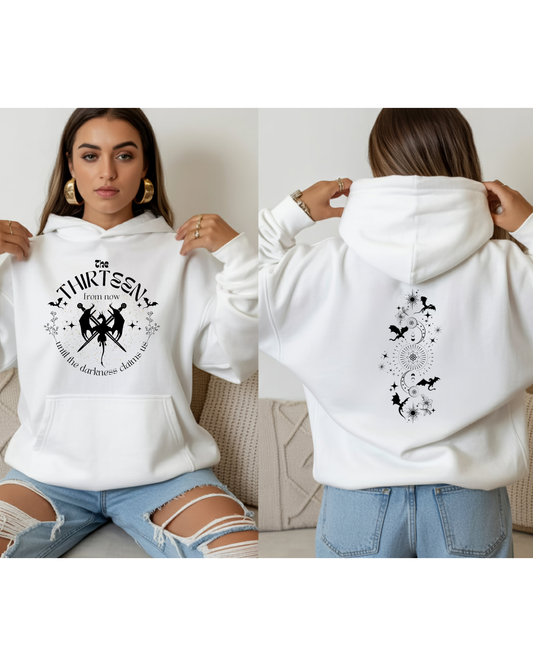 The Thirteen Throne of Glass Manon Blackbeak Hoodie | Front & Back Designs