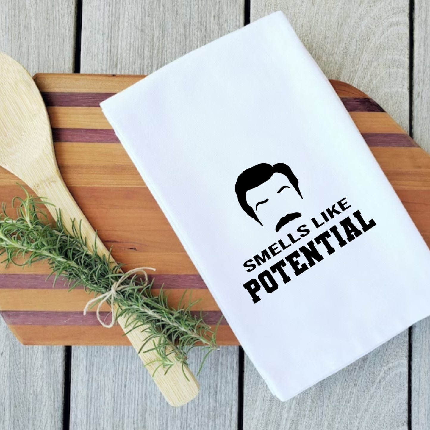Smells Like Potential Dish Towel