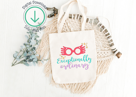 Exceptionally Ordinary SVG | PNG Digital Download