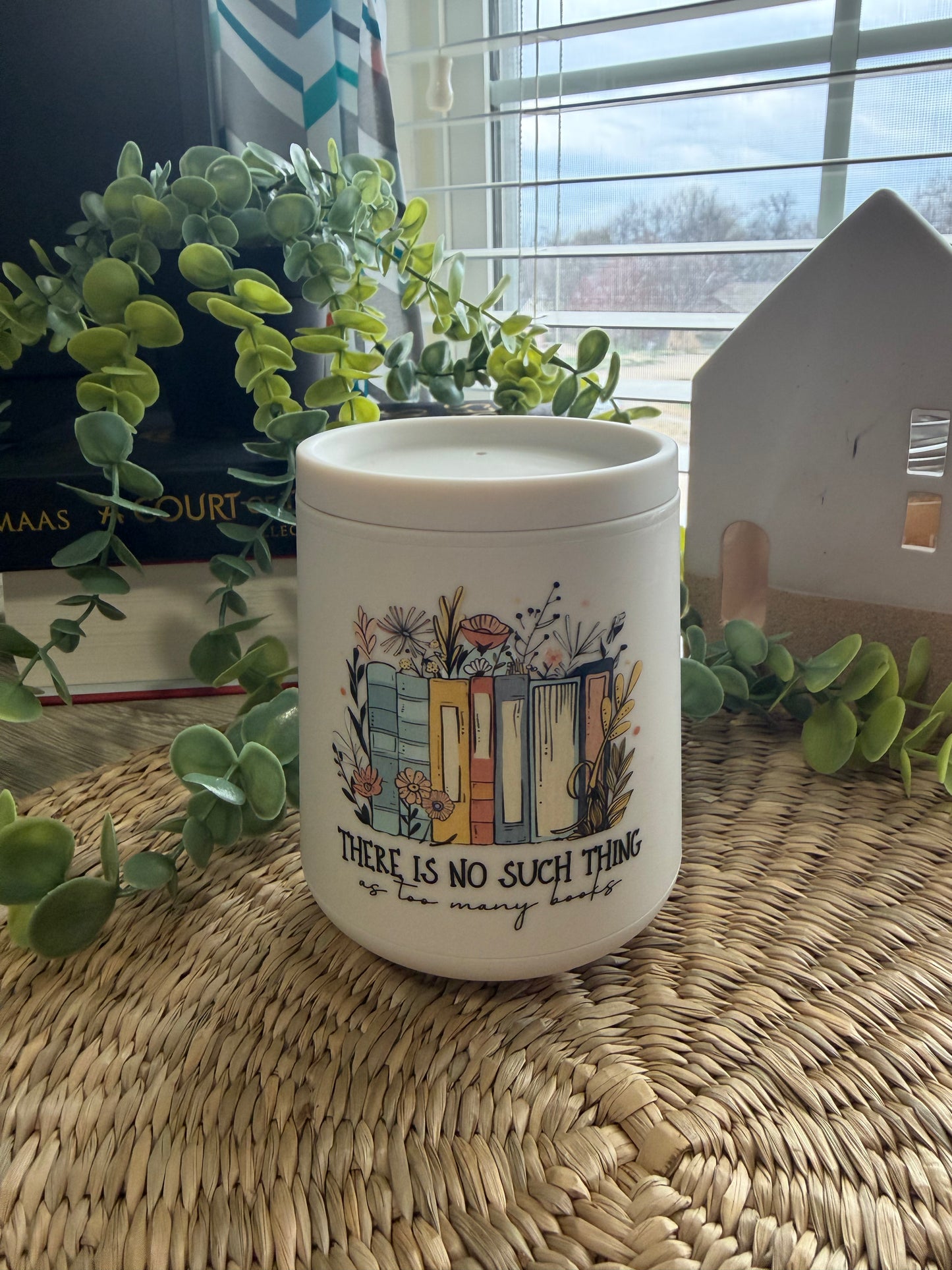 No Such Thing as Too Many Books Tumbler