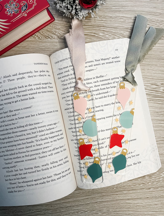 Classic Ornaments Acrylic Bookmark