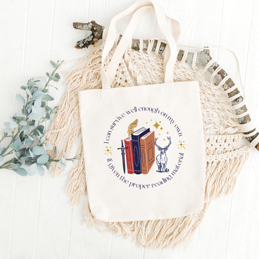 TOG Proper Reading Material Tote Bag