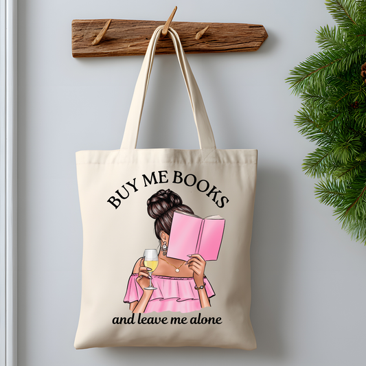 Buy Me Books Tote Bag