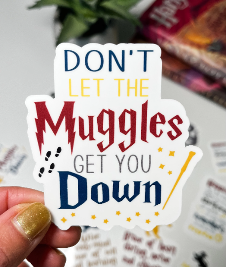 Boy Wizard Inspired Stickers | Book Lover Stickers